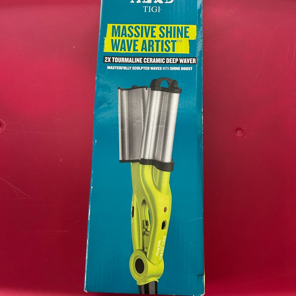 TIGI Bed Head Massive Shine Wave Artist - Yellow and Silver